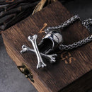Colar de Caveira Pirata - Rocktude