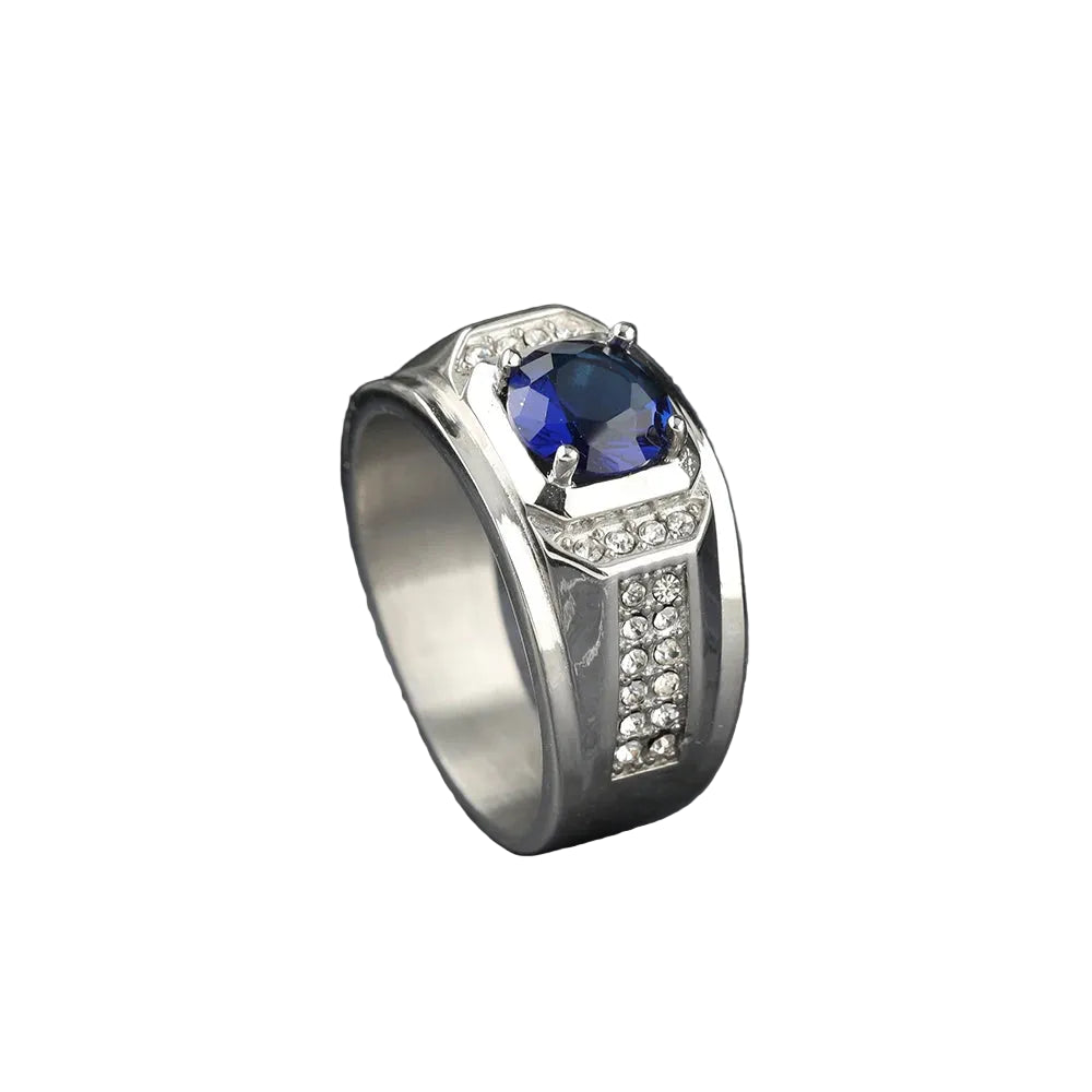 Anel Pedra Brilhante com Strass