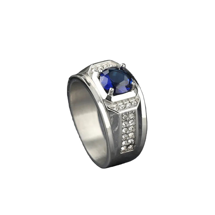 Anel Pedra Brilhante com Strass