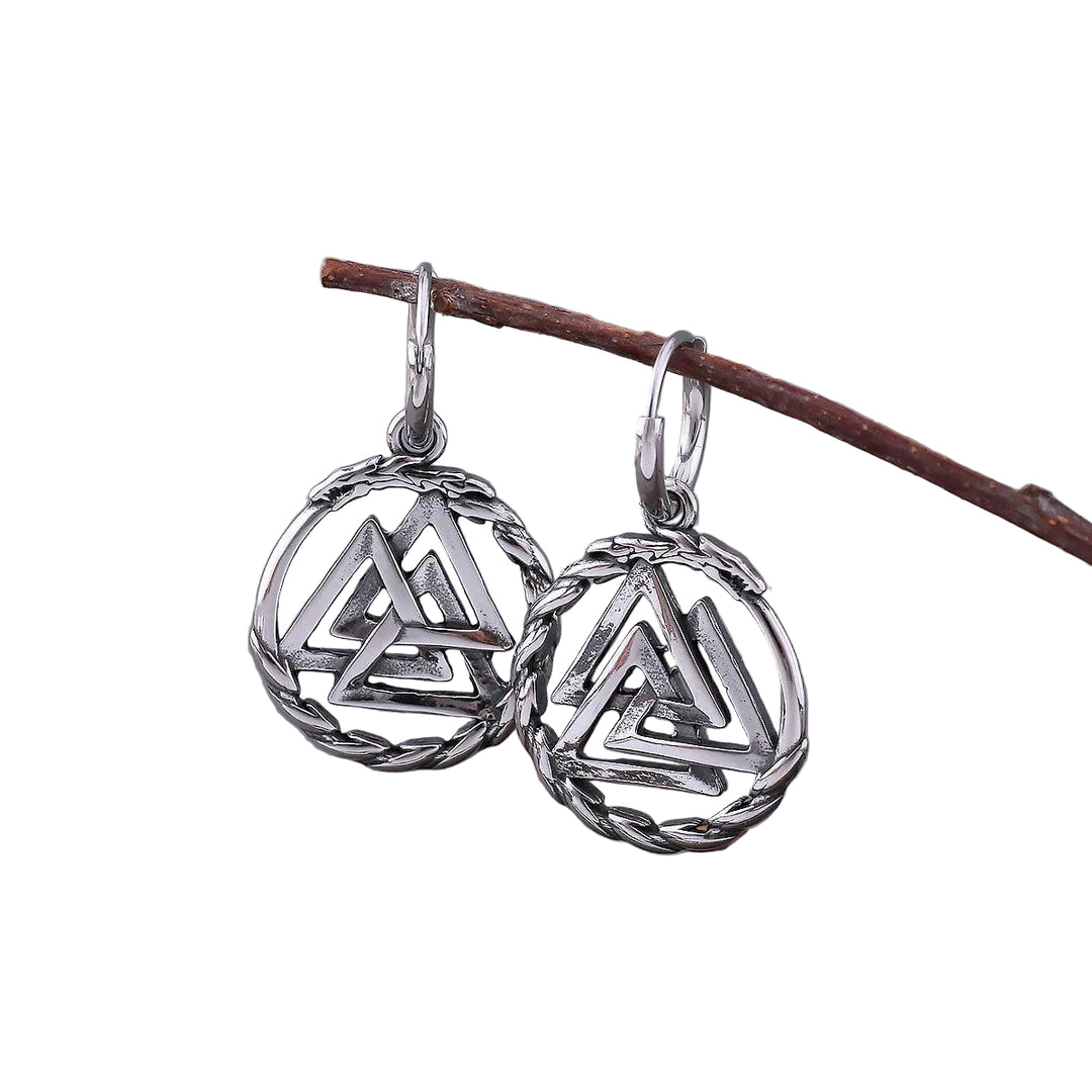 Brinco Dragão Serpente Aço Inox - Rocktude