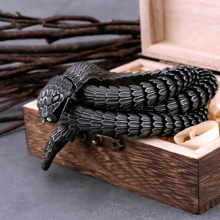 Colar Snake Ouroboros Rocktude