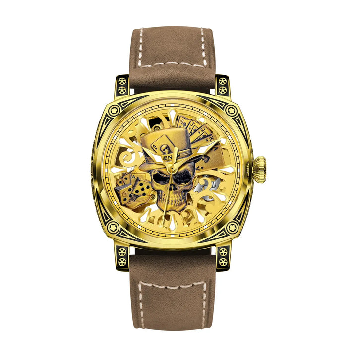 Relógio Skull Automático Rocktude
