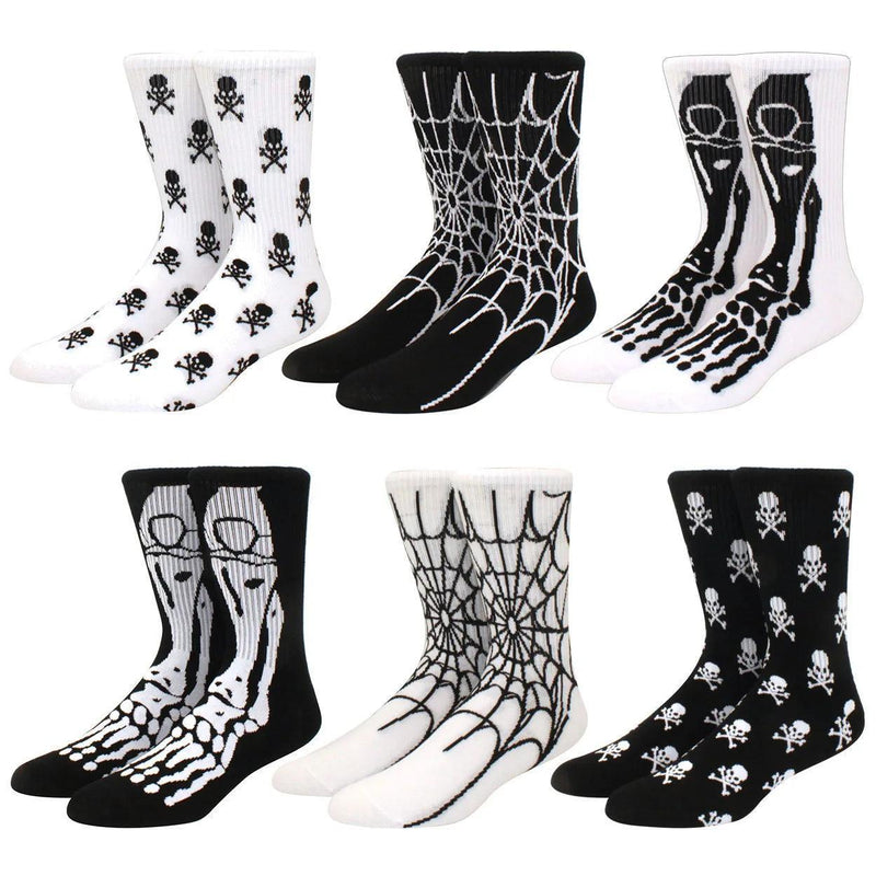 Meias Punk Rock Algodão Rocktude
