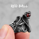 Anel Animal 3D Aço Inox