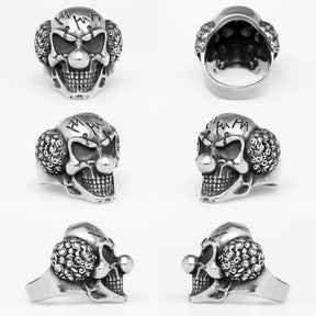 Anel Palhaço Skull