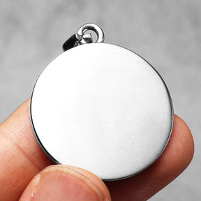 Colar Amuleto São Jorge São Miguel Aço Inox