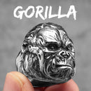 Anel Animal 3D Aço Inox