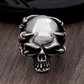 Anel Caveira Claw - Rocktude