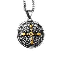 Colar São Bento Aço Inoxidável