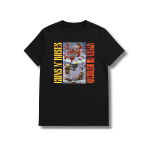 Camiseta Guns N Roses Rock 100% Algodão