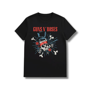 Camiseta Guns N Roses Rock 100% Algodão