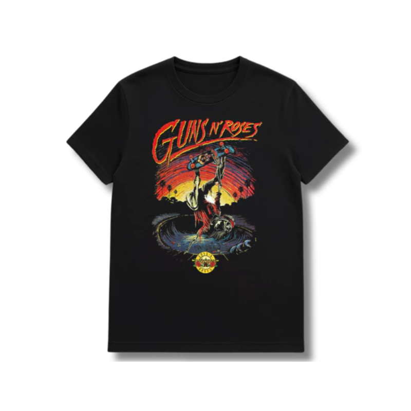 Camiseta Guns N Roses Rock 100% Algodão