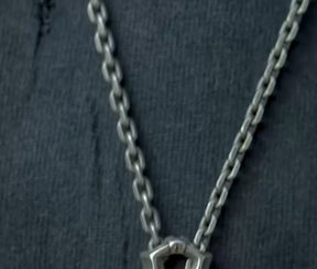 Colar Pingente Engrenagem