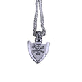 Colar Viking Seta Lança Runa Aço Inox - Rocktude